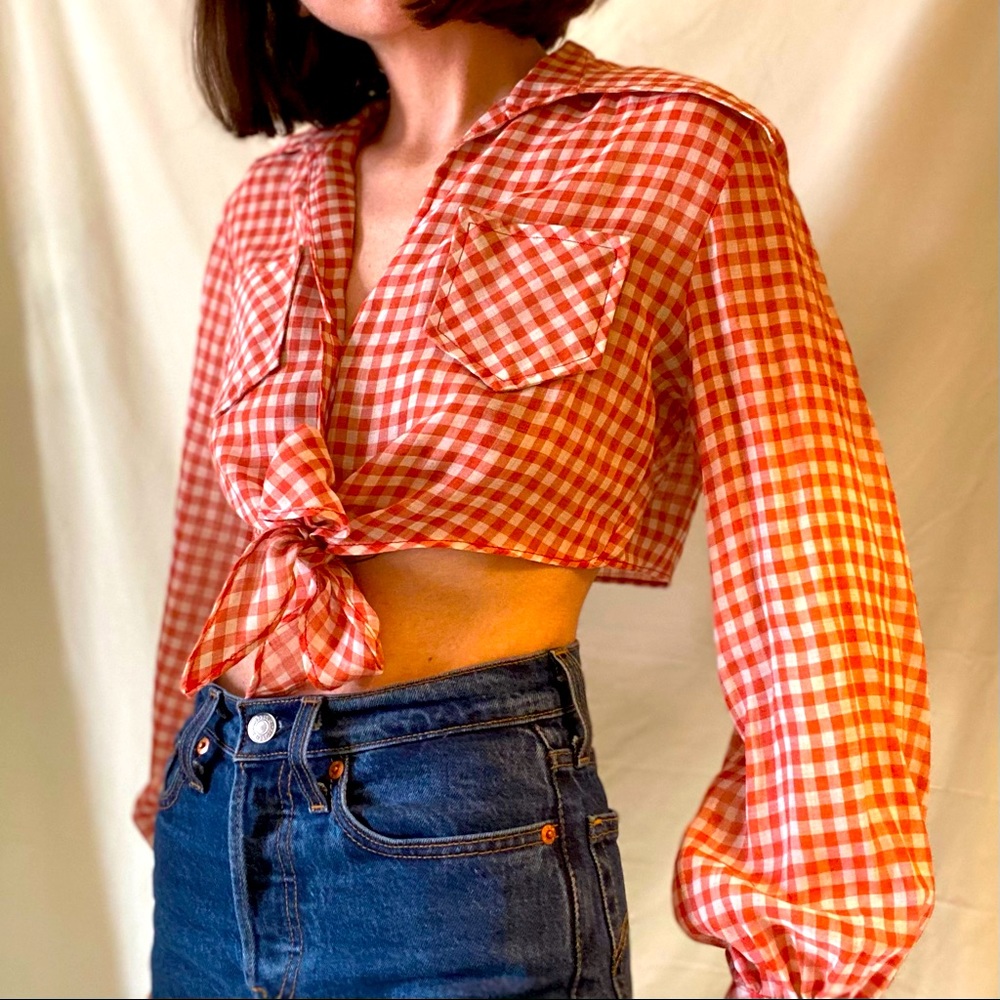 VINTAGE W/ ORIGINAL TAGS—Ellen Tracy Prairie Crop